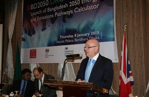 Ngài Cao Ủy Vương quốc Anh tại Bangladesh công bố BD2050